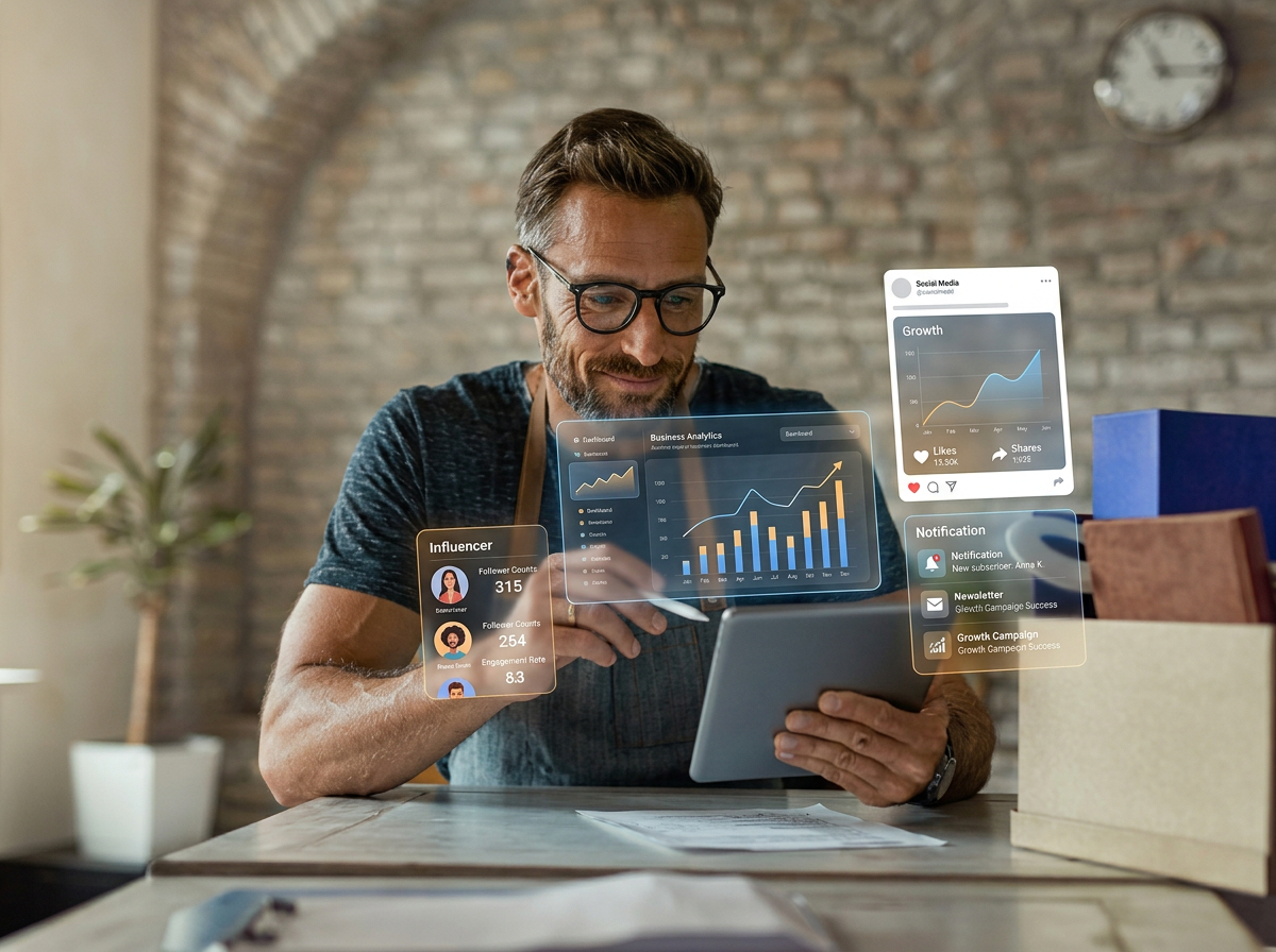 Vlasnik biznisa koristi Floli